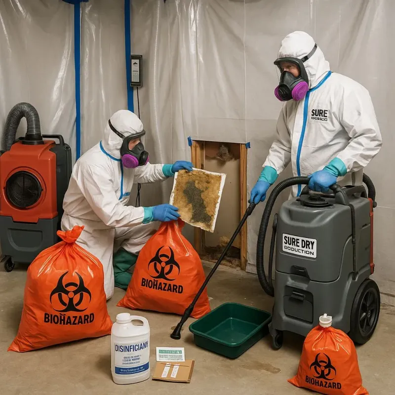 Contaminated Water Handling Protocols process in Woodruff, SC